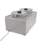 Koolmore Bain Marie Countertop Food Warmer, Soup Station, and Buffet Table Server w/Two Serving Pots and Tap CFW-4T - alternate 10